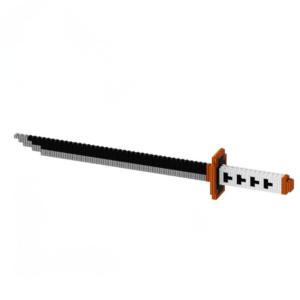 Blocos de montar - Espada Samurai Branca