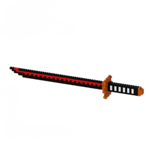 Blocos de montar - Espada Samurai Vermelha