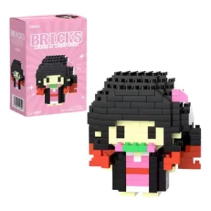 Blocos de montar - Nezuko - Demon Slayer - Kimetsu no Yaiba