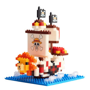 Blocos de montar - Navio Thousand Sunny - One piece