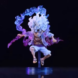 Action Figure Luffy Gear 5 PVC 10cm