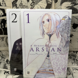 Mangá Arslan 1 e 2 Lacrados